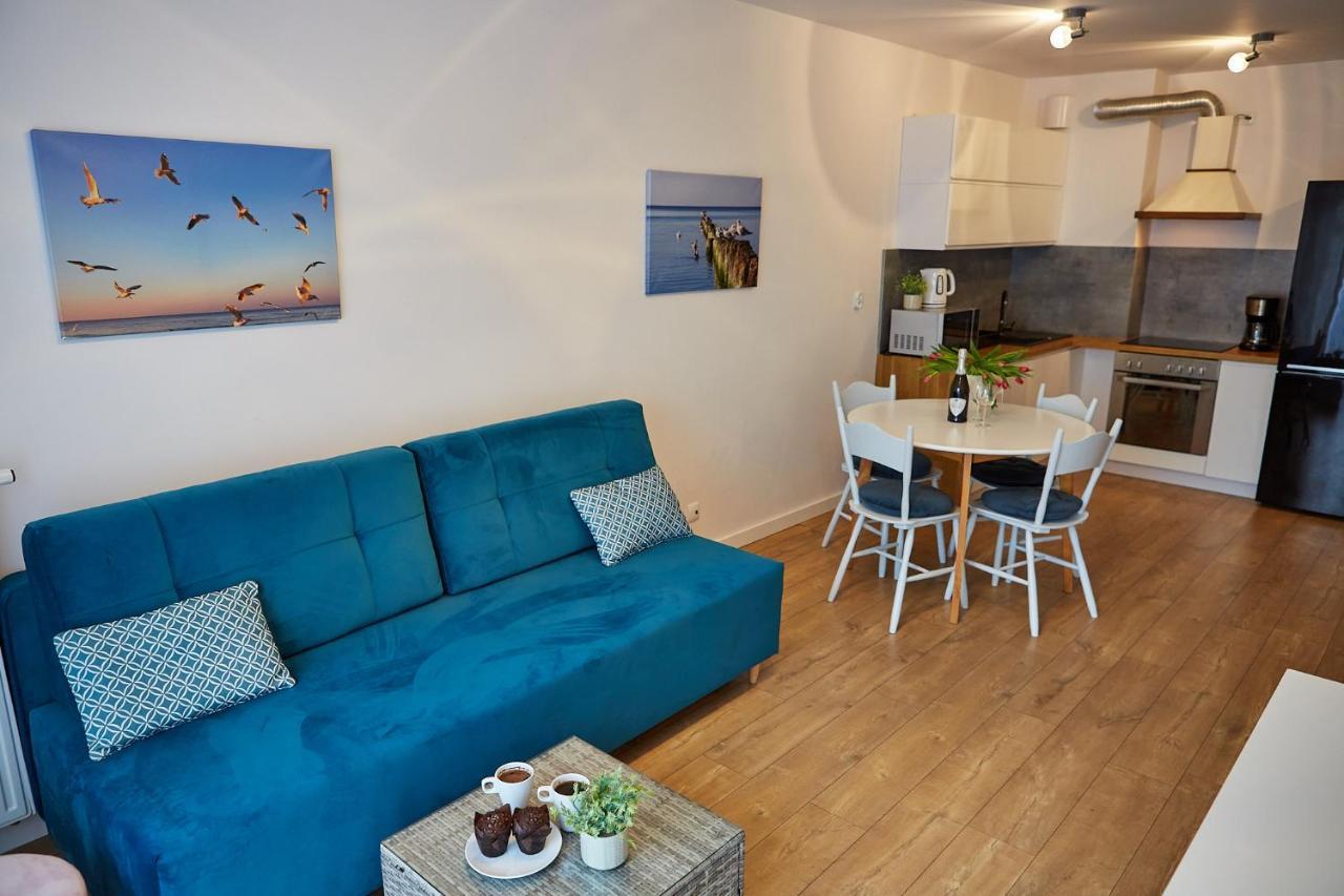 Apartamentyprzymorzu Baltycki Z Miejscem Postojowym I Ogrodkiem Kolobrzeg Luaran gambar